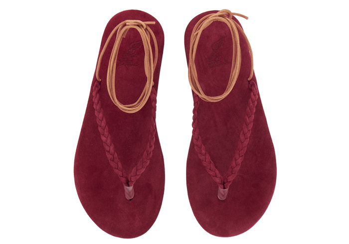 Buy RN Collection Women's Velvet Flats Sandal (numeric_4) at Amazon.in
