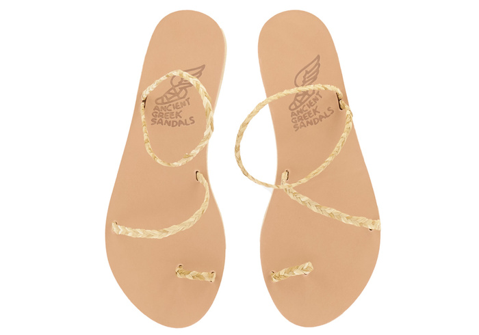 Ancient Greek Sandals Ssense Exclusive Brown Apli Eleftheria Sandals In  Cotto | ModeSens