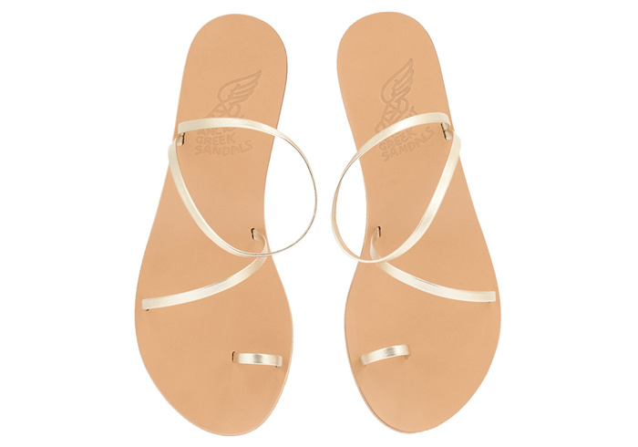 Ancient Greek Sandals Eleftheria Braided Metallic Leather Sandals - Gold -  ShopStyle