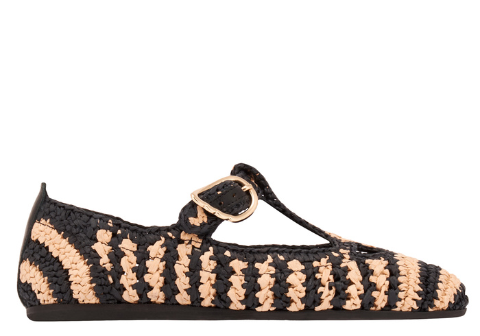 RAFFIA WOMEN SHOE