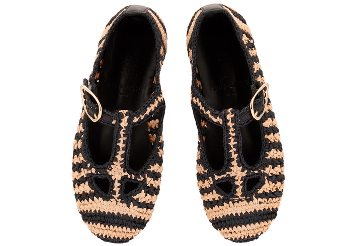 RAFFIA WOMEN SHOE