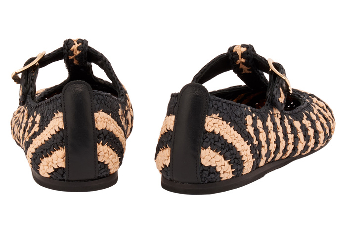 RAFFIA WOMEN SHOE