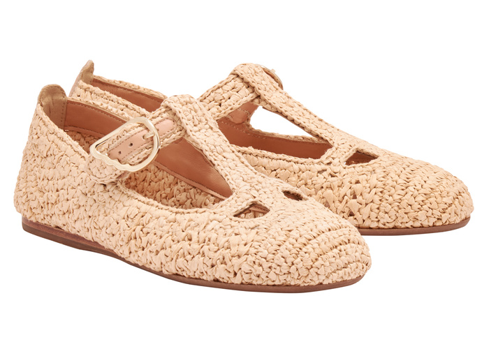 RAFFIA WOMEN SHOE