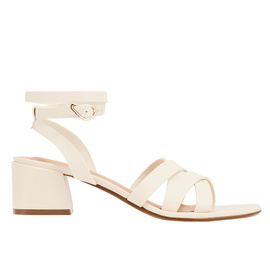 Dionysia Block Heel - Off White