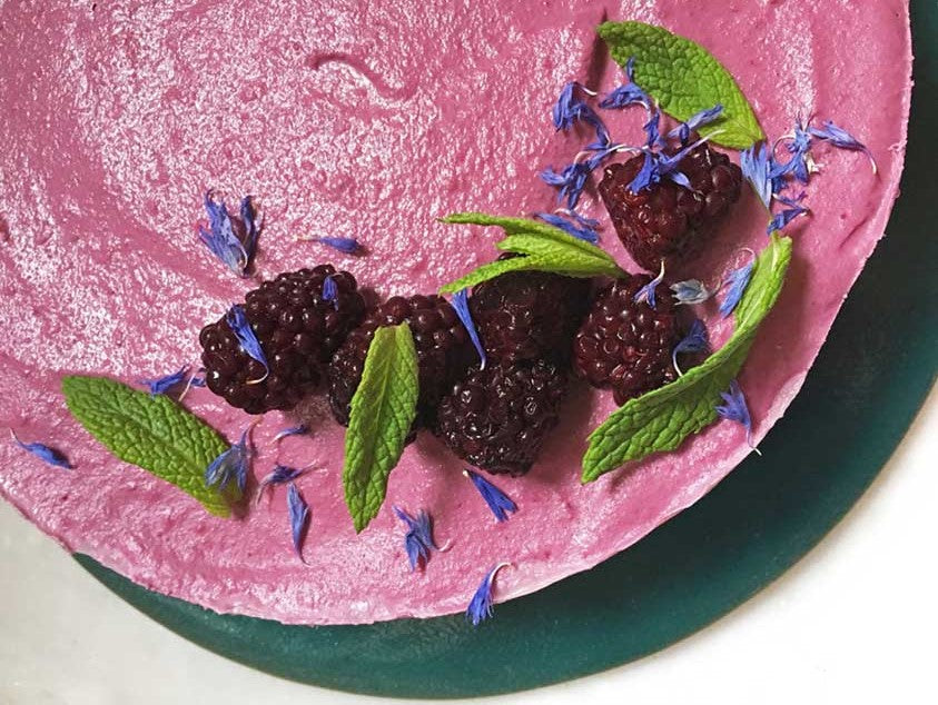 Cook With AGS: Vegan Sugar-free Chocolate & Berry Cake