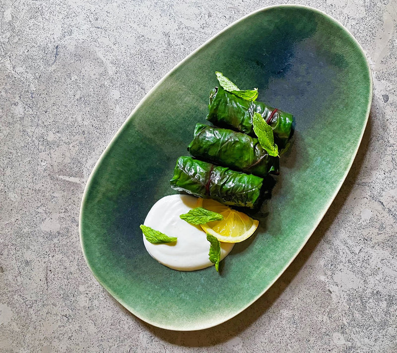 Cook With AGS: Chard Dolmadakia